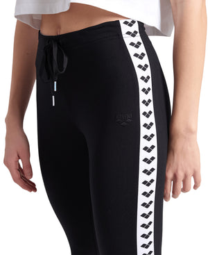 Arena Women's Caroline Team Stirrup Tights - Black / White / Black