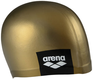 Arena Unisex Logo Moulded Swim Cap - Gold