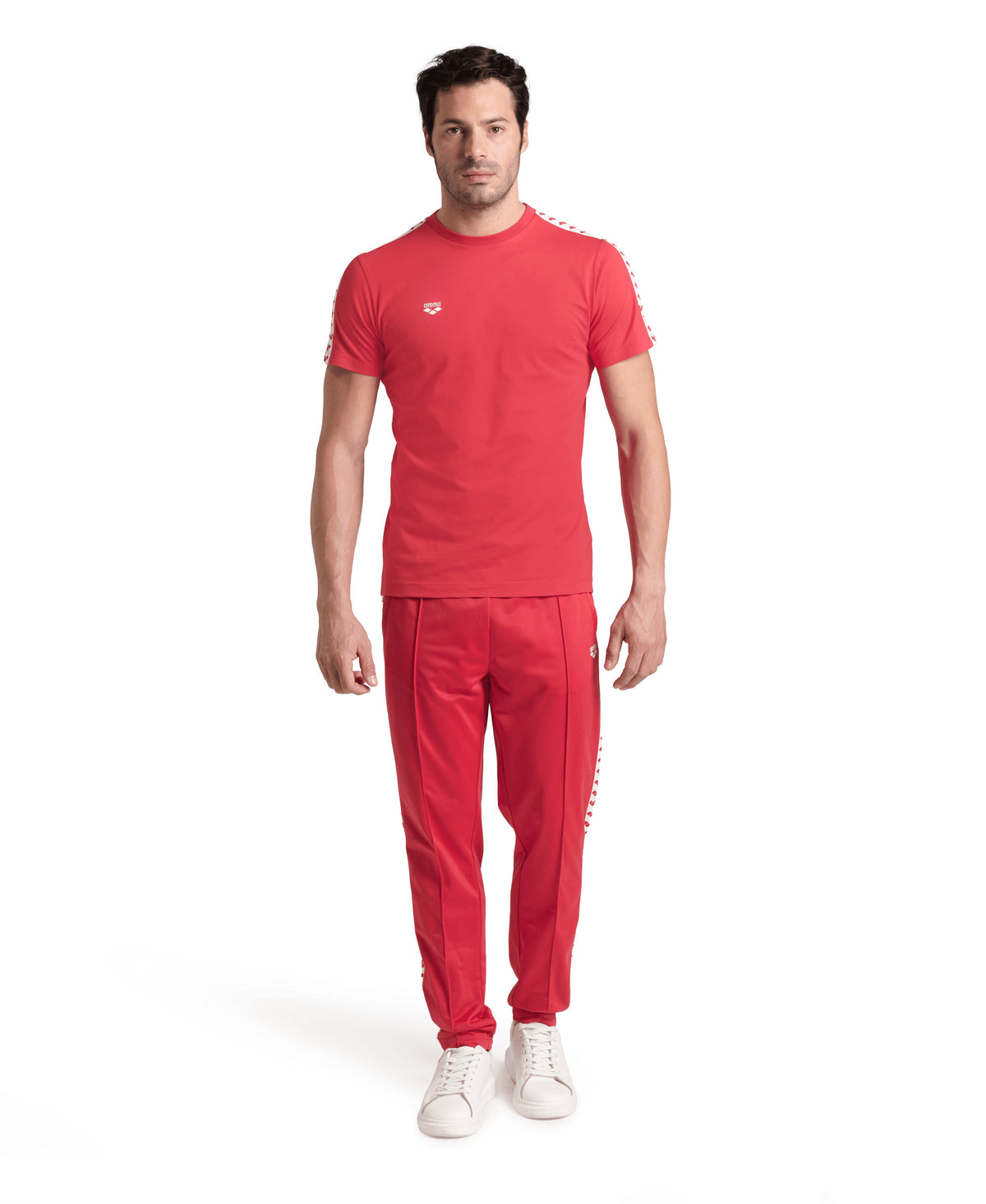 Arena Men's Team T-Shirt - Red / White / Red