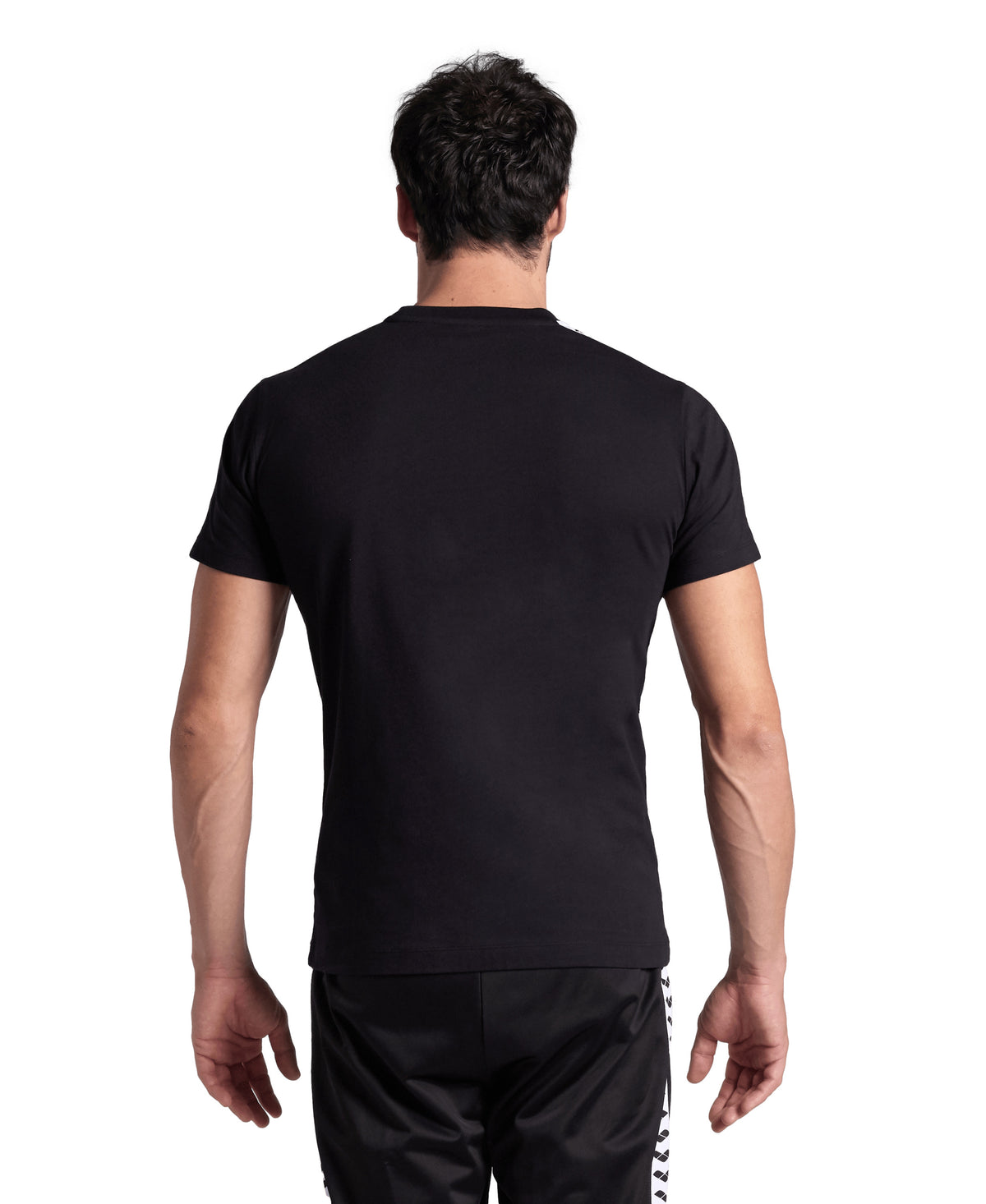 Arena Men's Team T-Shirt - Black / White / Black