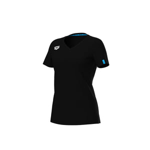 Arena Team Women's Panel T-Shirt - Black