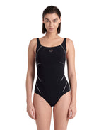 Arena Jewel One Piece R - Black / White