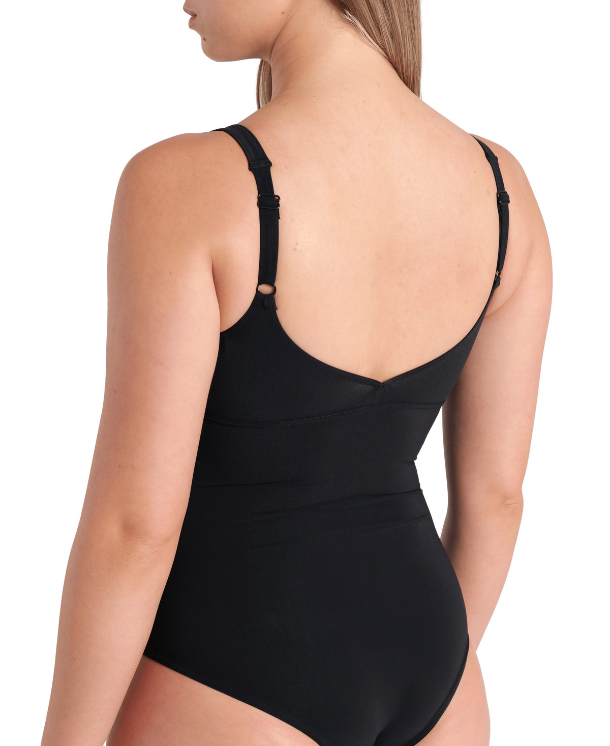 Arena Jewel One Piece R - Black / Bright Blue