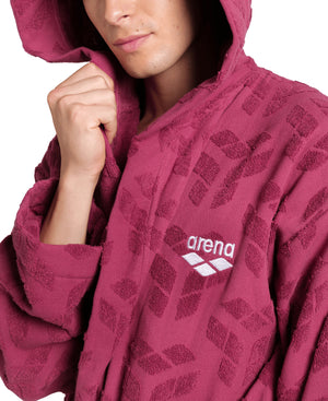 Arena Unisex Jacquard Monogram Bathrobe