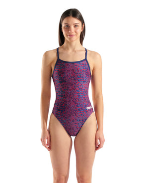 Arena Women's Snakeskin Challenge Back One-Piece Swimsuit