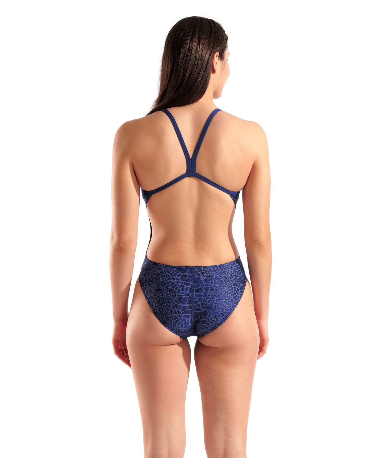Arena Women's Snakeskin Challenge Back One-Piece Swimsuit