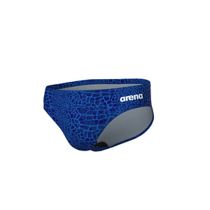 Arena Men's Snakeskin Swim Brief - Team Royal