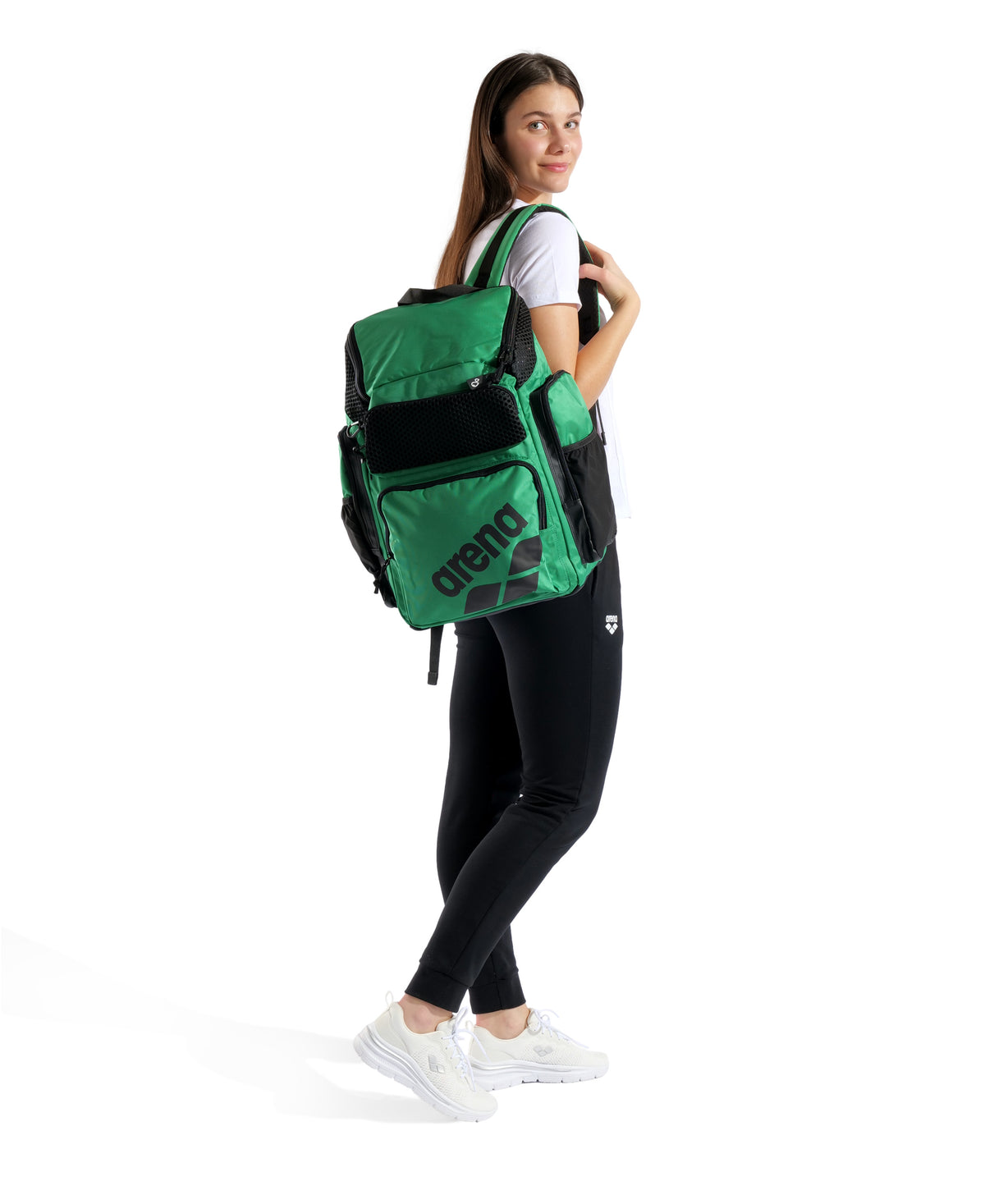 Arena One Go Swim Sports Travel Backpack 45L - GREEN