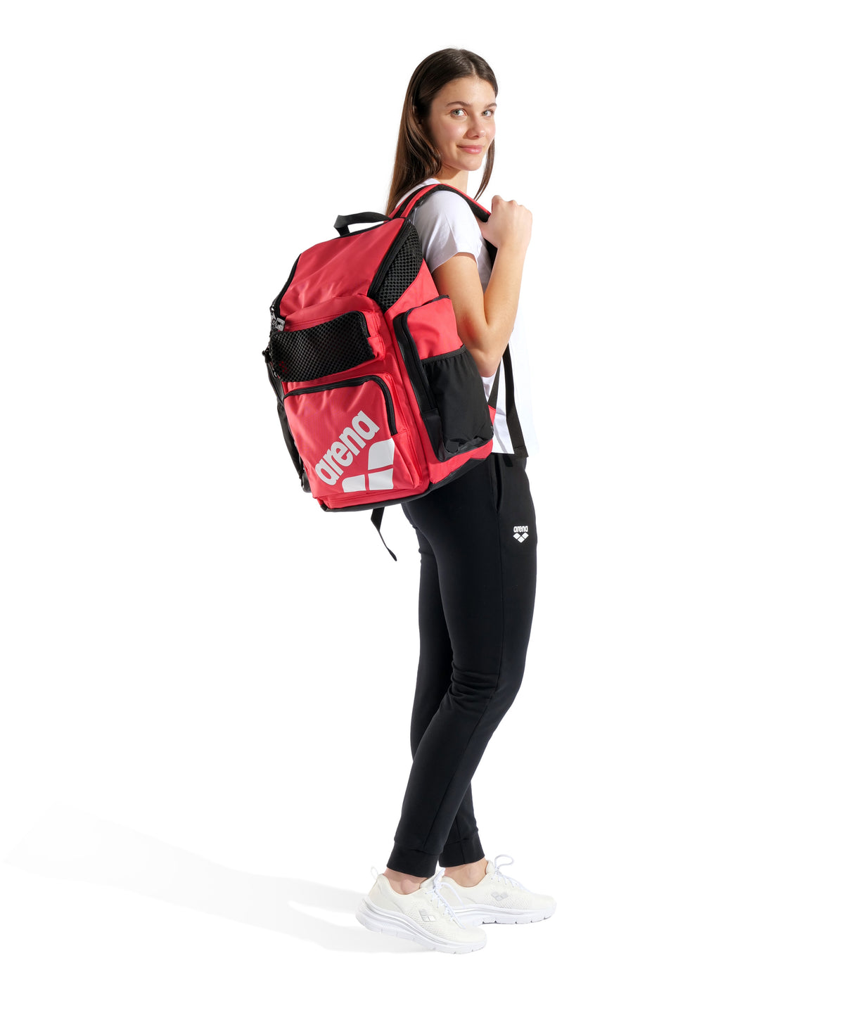Arena One Go Swim Sports Travel Backpack 45L - RED