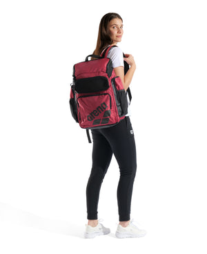 Arena One Go Swim Sports Travel Backpack 45L - CRIMSON