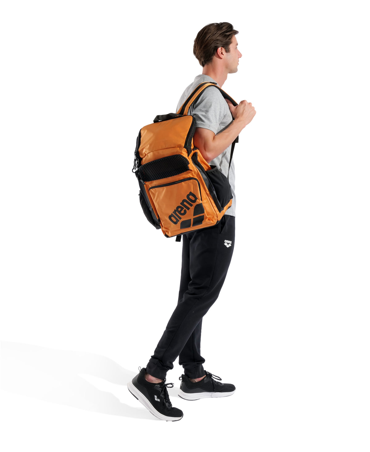 Arena One Go Swim Sports Travel Backpack 45L - ORANGE
