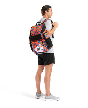 Arena One Go Allover Swim Sports Travel Backpack 45L - ARENA PINEAPPLES