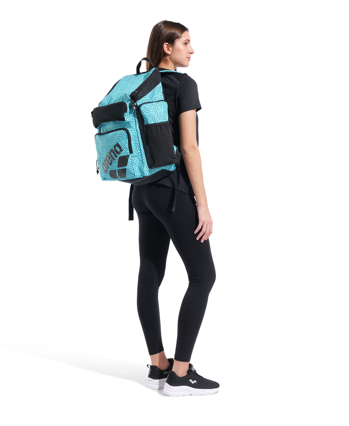 Arena One Go Allover Swim Sports Travel Backpack 45L - WATER MAZE