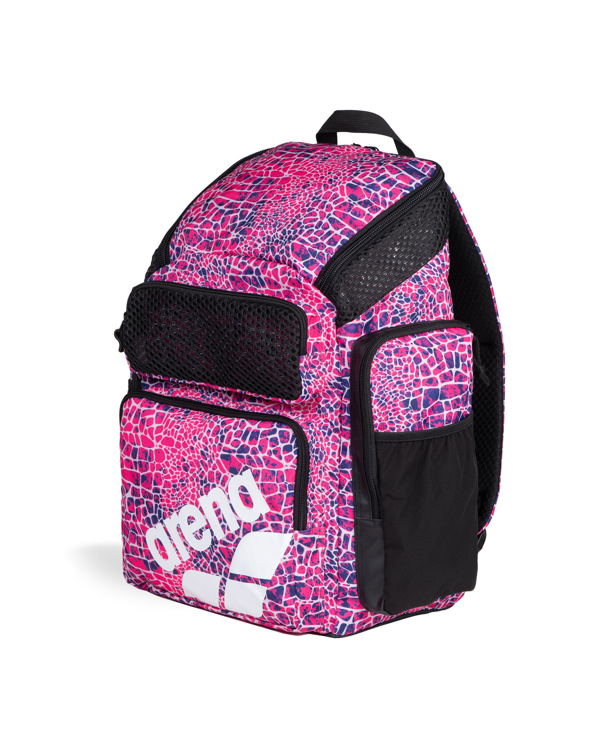 Arena One Go Snakeskin 45L Swim Backpack - Snakeskin Pink