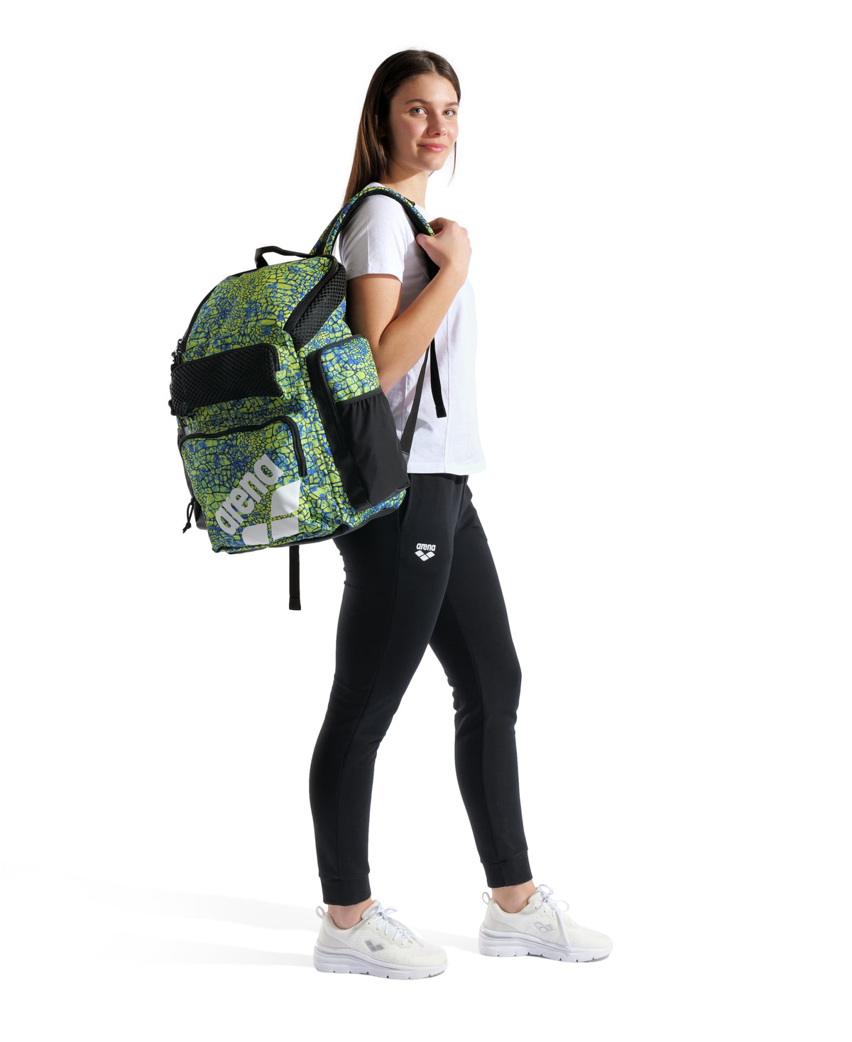 Arena One Go Snakeskin 45L Swim Backpack