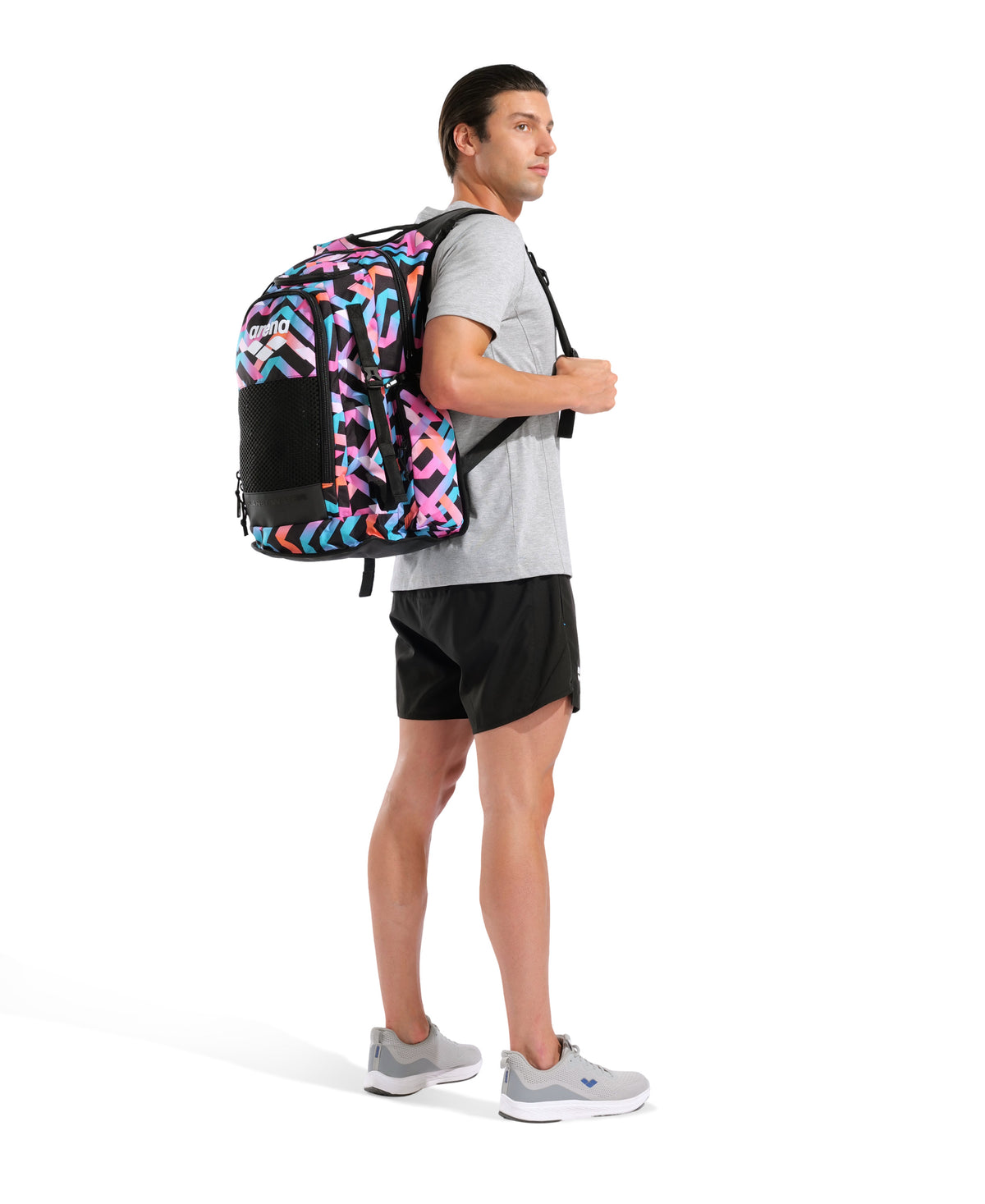 Arena All Set Allover Sports Swim Backpack 45L - TEXTURE