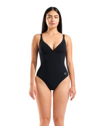 Arena Daniela U Back Swimsuit - Black / Black