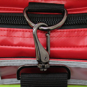 Kemp USA Premium Large Professional Trauma Bag - Kemp USA Large Professional Trauma Bag, Red