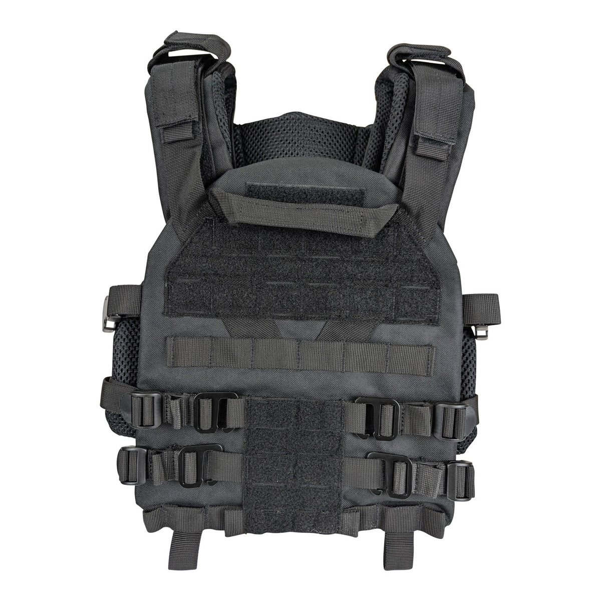 Kemp USA Tactical Vest with Quick Release Buckles - Black