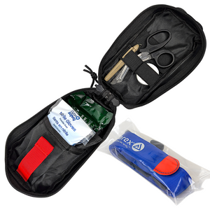 Kemp USA Tourniquet Holster Pouch - with MOLLE for EMT & Combat (Trauma2 Tourniquet Kit)