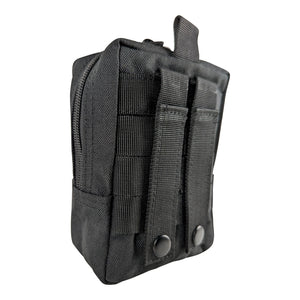 Kemp USA Trauma IFAK Molle Tactical Pouch, Small, Black ( - Pouch Only)