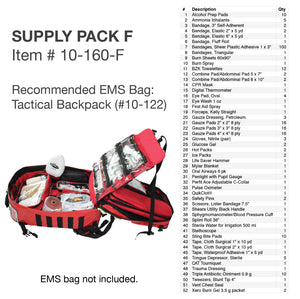 Kemp USA Medical Supply Pack - F