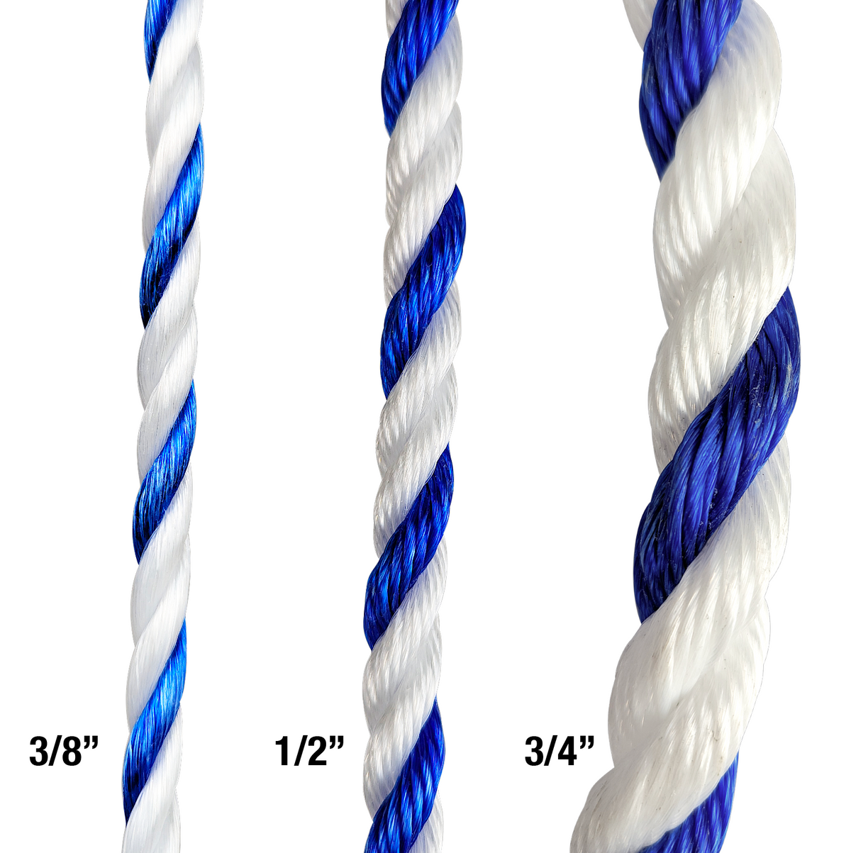 Kemp USA Premium 600' of 1/2" Polypropylene Floating Rope