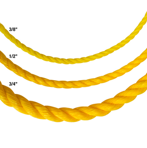 Kemp USA Premium 600' of 1/2" Polypropylene Floating Rope