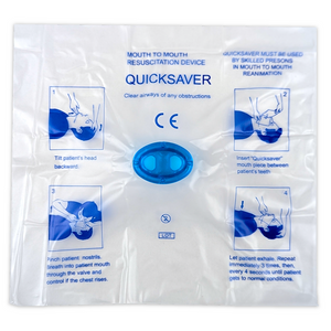 Kemp USA CPR Face / Mouth Disposable Shield - Default Title