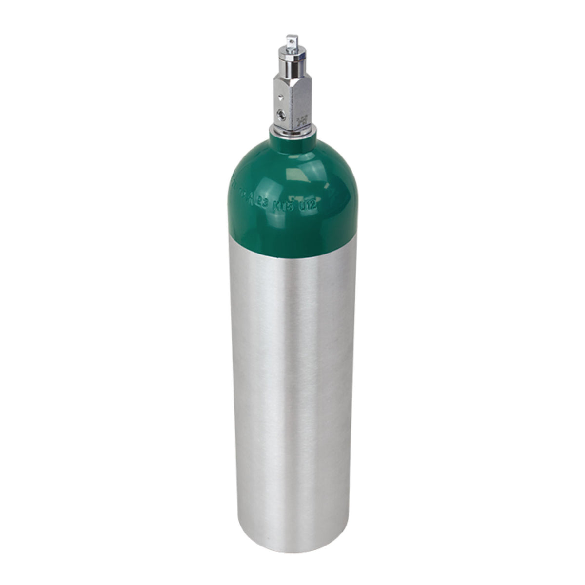 Kemp USA Aluminum C Oxygen Tank - Kemp USA Aluminum D Oxygen Tank