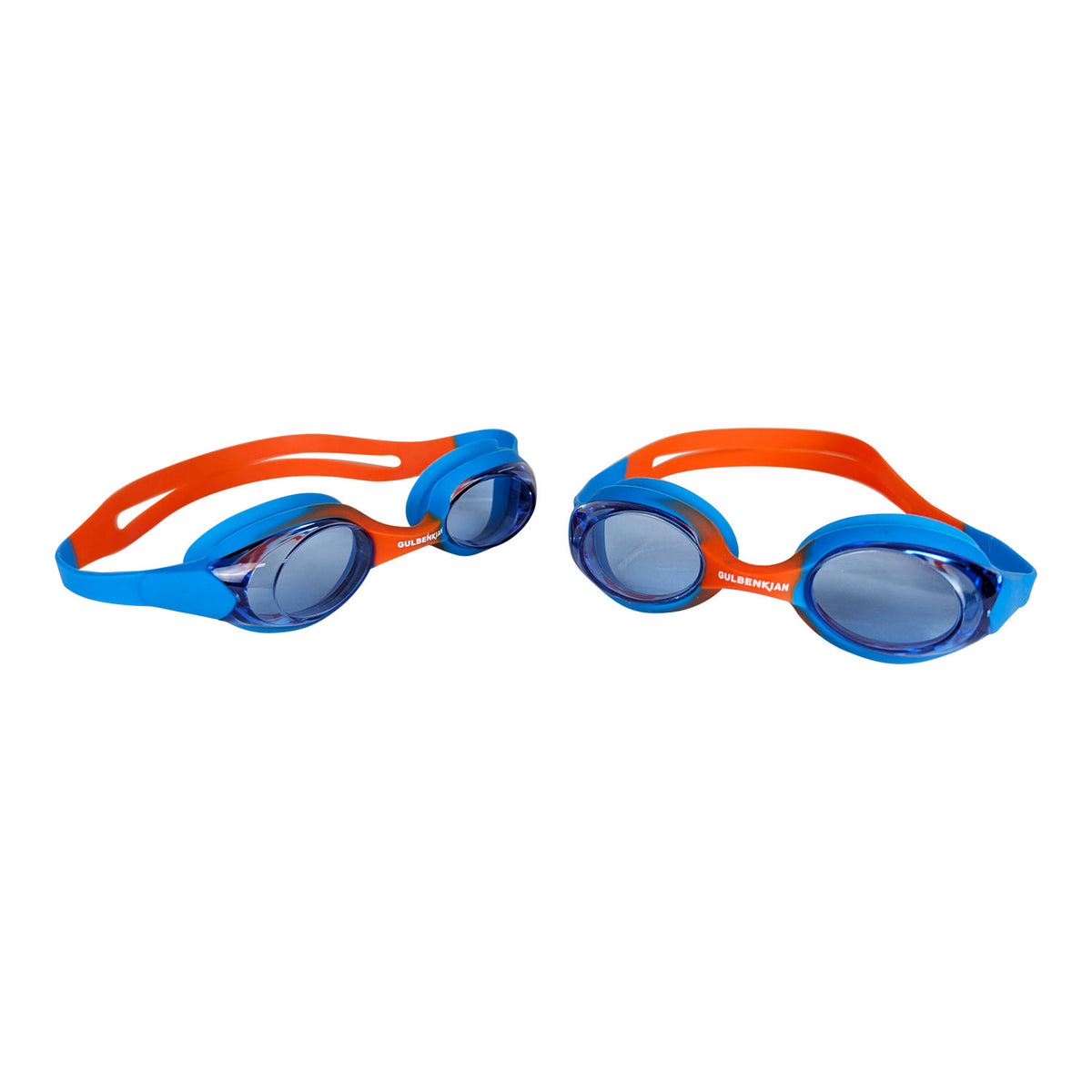 Kemp USA Swim Goggles, Child, Orange & Royal Blue - Default Title