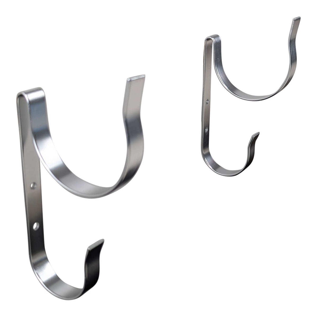 Kemp USA Aluminum Swimming Pool Pole Hanger (Set of 2) - Default Title