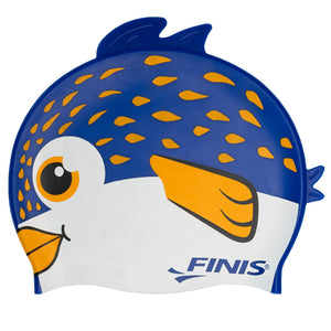 Animal Heads Puffer Fish Blue