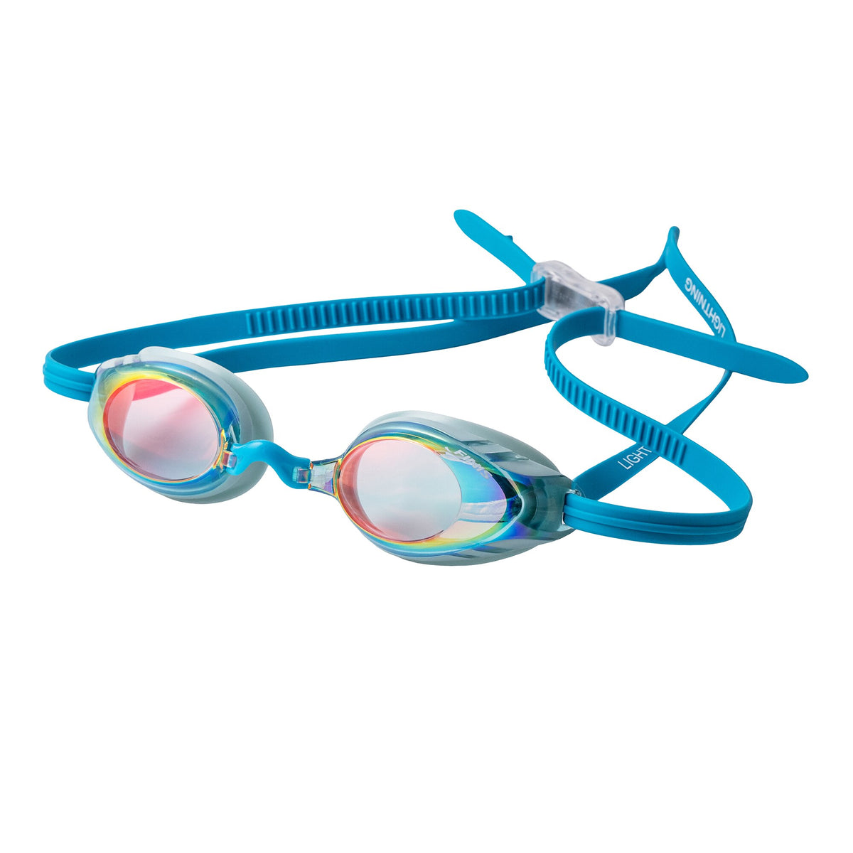 Lightning Goggles Teal Mirror