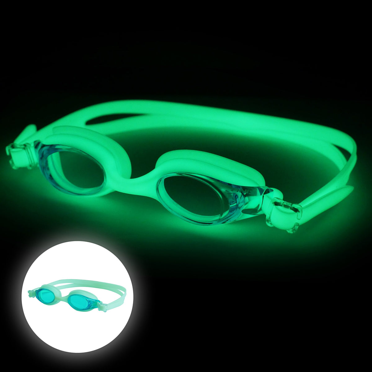 FlowGlows Goggle Green