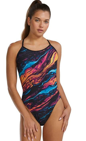 TYR Magmata Durafast Elite Ladies CrossCutFit Tieback 1-Piece Swimsuit - 25 product image 3