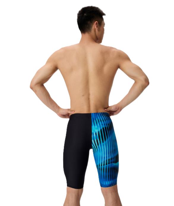 Conway High Male Print Jammer Suit