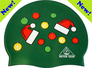 Water Gear Holiday/Winter Graphic Silicone Caps - 25