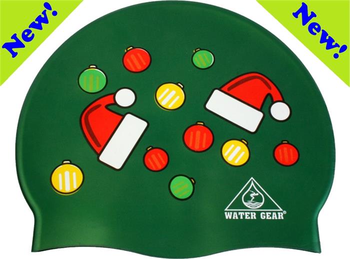 Water Gear Holiday/Winter Graphic Silicone Caps - 25