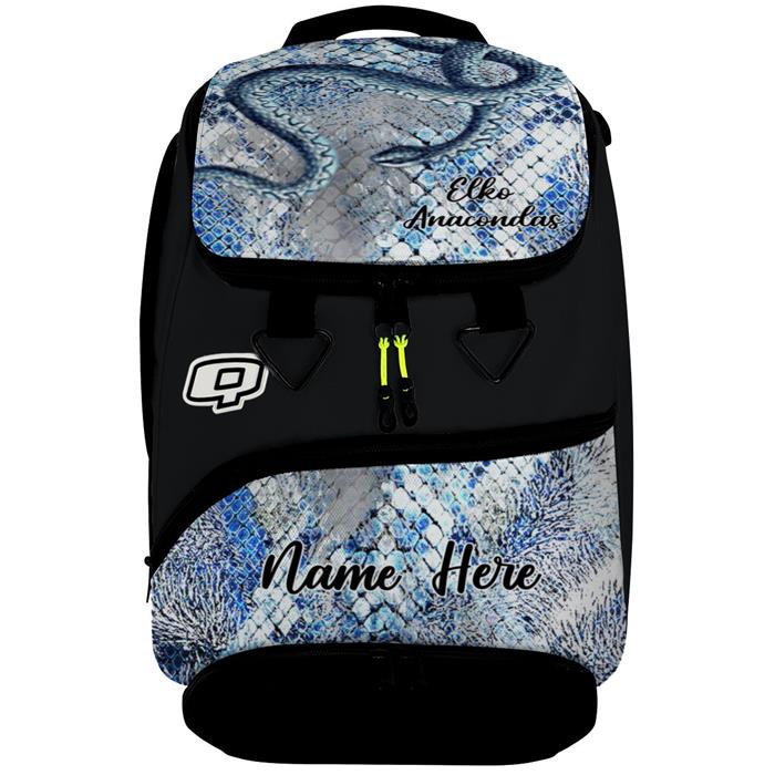 Elko Black Team Custom Backpack