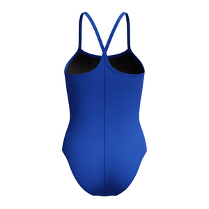 Speedo Solid Closed BACK Hydrobra ONE Piece - DEEP SAPPHIRE