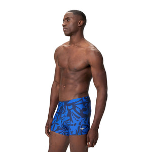 Speedo Print Beachstar Square LEG - PEACOAT/DEEP SAPPHIRE
