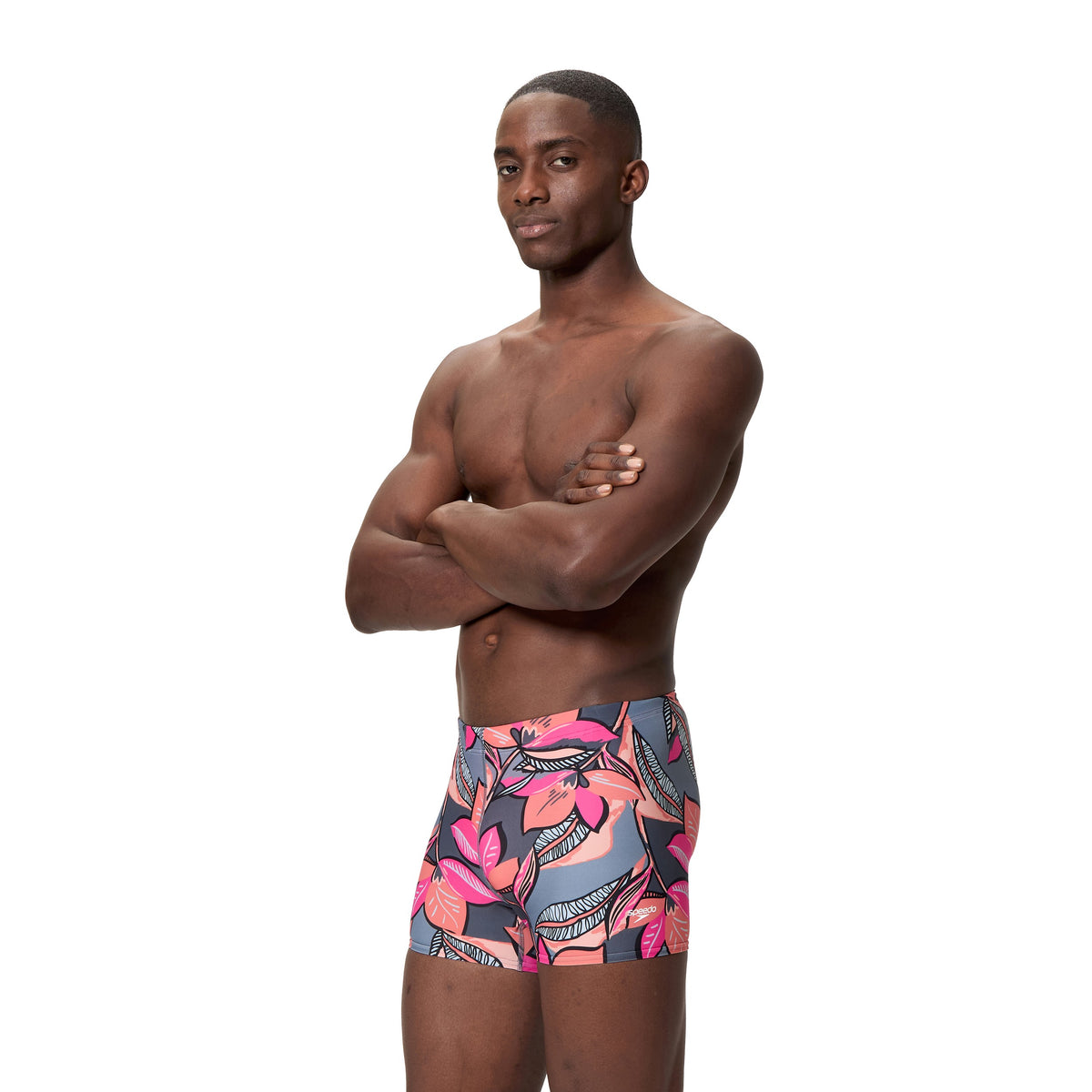 Speedo Print Beachstar Square LEG - TROP CORAL