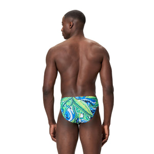 Speedo Print Beachstar Brief 2 INCH - MARINE TEAL