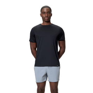 Speedo Short Sleeve Graphic SWIM Shirt - ANTHRACITE/GREY