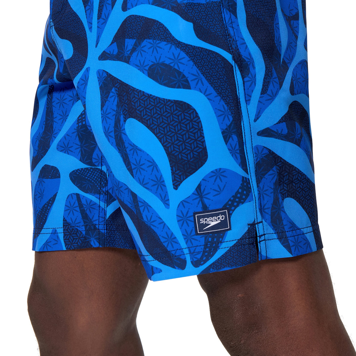 Speedo Print Bondi Boardshort 20 INCH - PEACOAT/CERULEAN BLUE