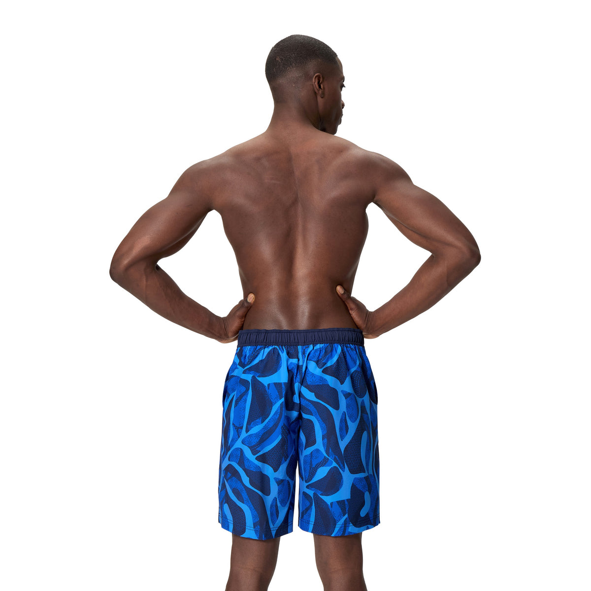 Speedo Print Bondi Boardshort 20 INCH - PEACOAT/CERULEAN BLUE