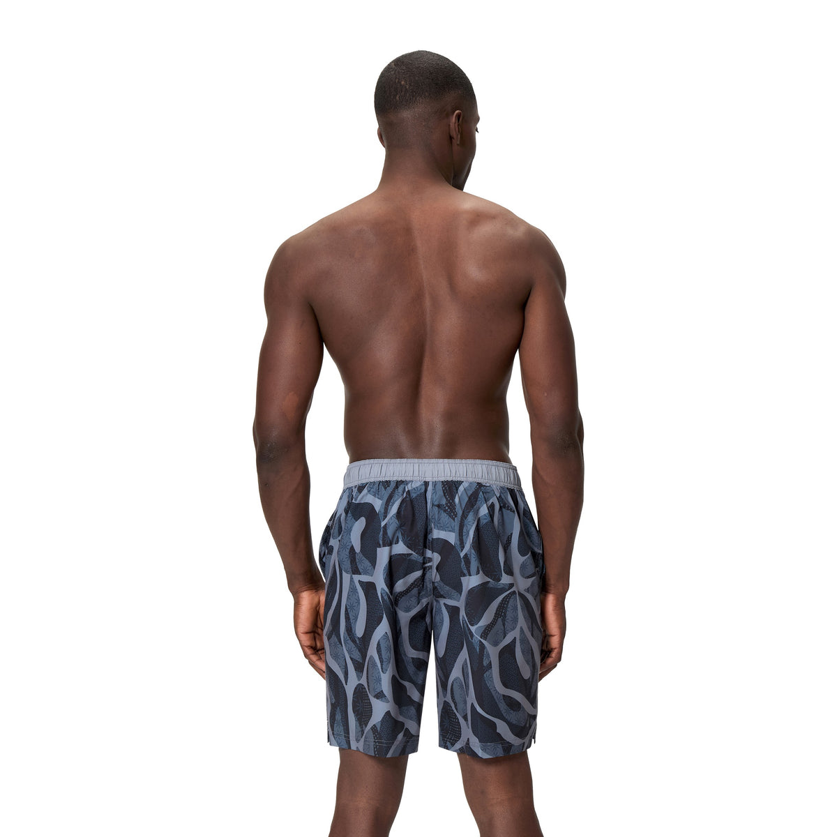 Speedo Print Bondi Boardshort 20 INCH - ANTHRACITE/COIN GREY