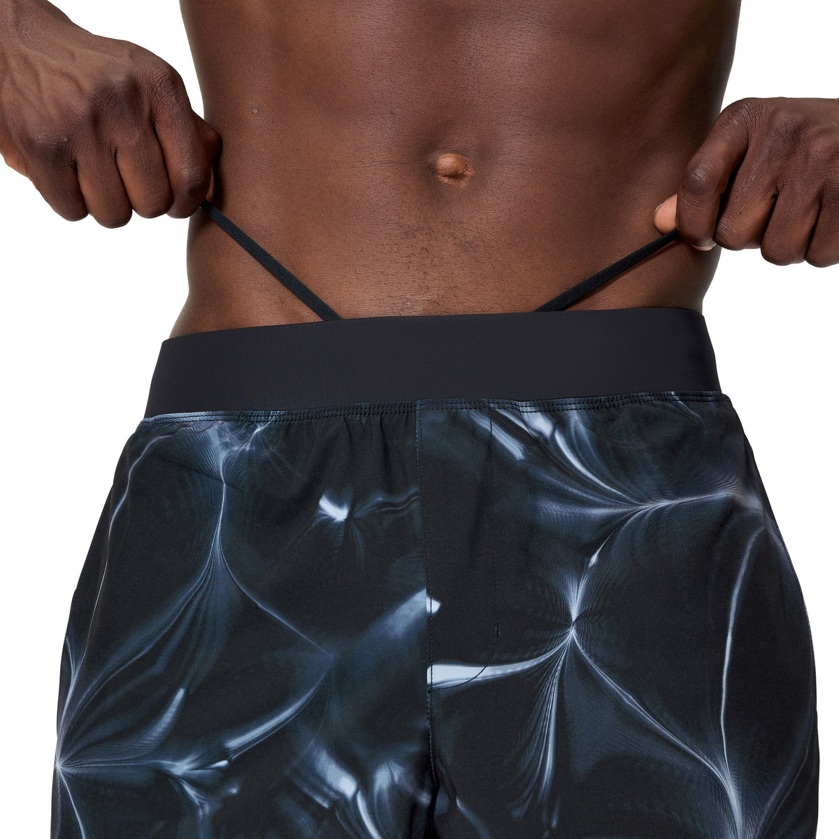 Speedo Print Lookout Volley 16 INCH - ANTHRACITE/COIN GREY