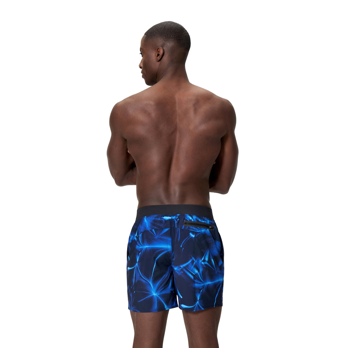 Speedo Print Lookout Volley 16 INCH - ANTHRACITE/DEEP SAPPHIRE